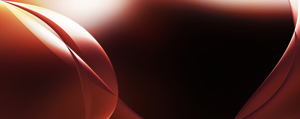 Naklejka premium Abstract background. Fluid color gradient waves, with dynamic motion. Neon colorful abstract design of light waves. Illustration For Wallpaper, Banner, Background, Card, Book Illustration, website.