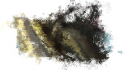 Brushed Painted Abstract Background. Brush stroked painting. Artistic vibrant and colorful wallpaper.