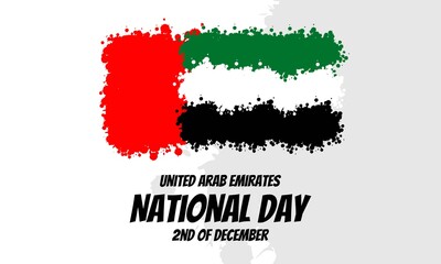 United Arab Emirates National Day Background.