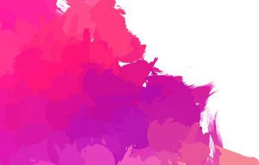 Obraz premium Wall art. Unique and creative illustration. Brush stroked painting. Abstract background of colorful brush strokes. Brushed vibrant wallpaper. Painted artistic creation.