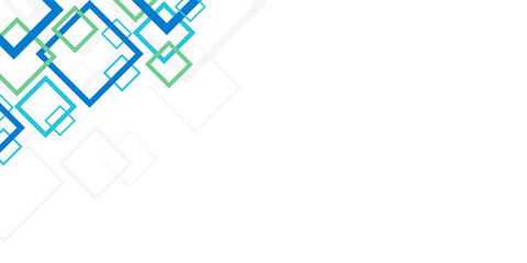 Blue green grey white abstract presentation background with modern business concept