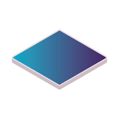 tablet device technology isolated icon