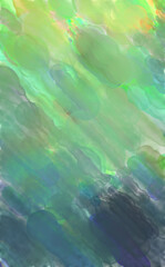 Contemporary art. Hand made painting. Modern artwork. Painting with brushstrokes of watercolor on surface. 2d illustration. Artistic background image. Abstract painting on canvas. Colorful texture.