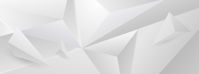 Abstract grey background poster with dynamic. technology network illustration.