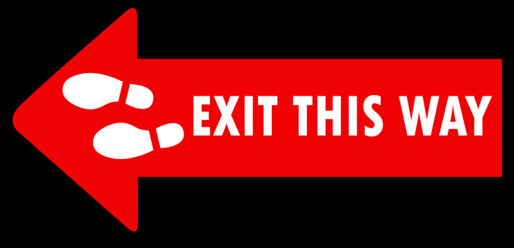 “Exit Way” Images – Browse 43 Stock Photos, Vectors, and Video | Adobe