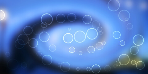 Glitter glow lights texture background abstract Bokeh blue. Sparkling magical concept effect wallpaper shiny lines box illustration