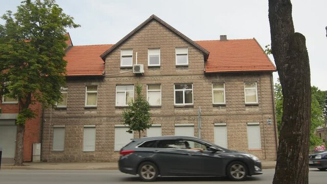 Old Building in Silute, Lithuania.