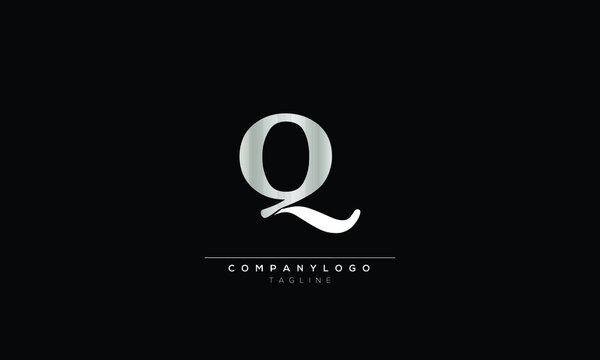 9Q Abstract initial monogram letter alphabet logo design