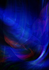 Dynamic blue color dynamic shape and various colorful background. Colorful geometric background.