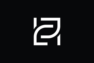 ZH logo letter design on luxury background. HZ logo monogram initials letter concept. ZH icon logo design. HZ elegant and Professional letter icon design on black background. H Z ZH HZ