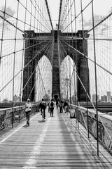 Obraz na płótnie Canvas Brooklyn Bridge , NYC 