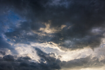 Fototapeta na wymiar Rain clouds background