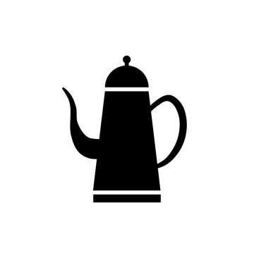icon drip kettel high quality black style vector