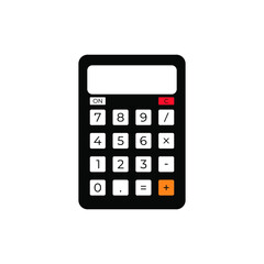 calculator icon vector. calculator icon isolated on white background. calculator icon simple and modern for app, web and design. calculator icon vector illustration