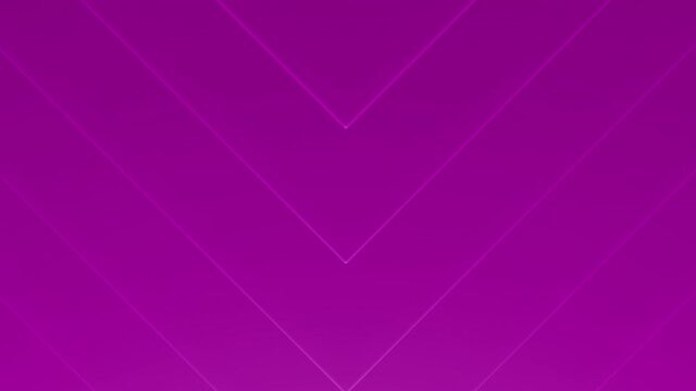 Abstract pattern of triangles with the effect of displacement. Purple color triangles animation. Abstract background for business presentation. 3D render.
