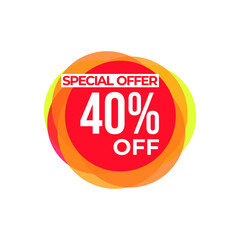 Sale Tag Vector Badge Template, Sale Label Collection, Clearance Sale Sticker Emblem, Bargain Sale Sign Isolated On White Background
