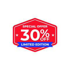 Sale Tag Vector Badge Template, Sale Label Collection, Clearance Sale Sticker Emblem, Bargain Sale Sign Isolated On White Background