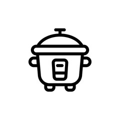 rice cooker icon vector design trendy