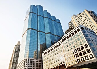 Obraz premium modern office building in downtown