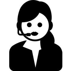 
A customer representative 
