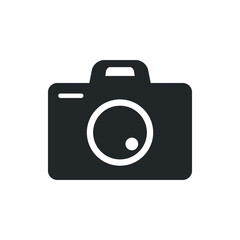 Camera icon vector. Camera icon isolated on white background. Camera icon simple and modern for app, web and design.