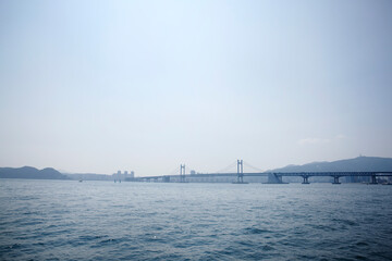  bridge city on Busan of South Korea