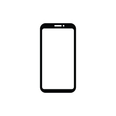 Phone icon vector. Smartphone icon isolated on white background. Phone icon simple and modern for app, web and design.
