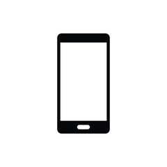 Phone icon vector. Smartphone icon isolated on white background. Phone icon simple and modern for app, web and design.