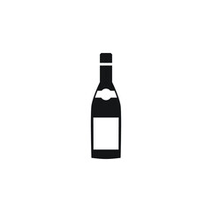bottleicon vector. bottleicon isolated on white background. Bottle icon simple and moder for app, web and design.