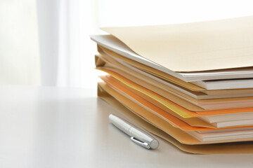  Documents on a desk