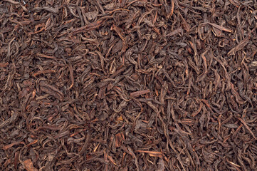 Black tea loose dried tea leaves, marco.