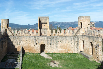 Fototapeta na wymiar Castle of Frias in Burgos, Spain