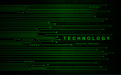 cyber circuit future technology concept background