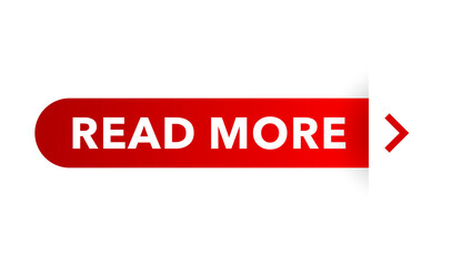 Read more web button or other UI active clicking element - catchy rounded shape with arrow and shadow