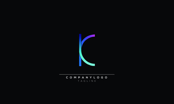 LRK Abstract initial monogram letter alphabet logo design