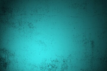 Blau türkise alte Steinwand als schmutziger Hintergrund