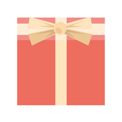 gift box present isolated icon