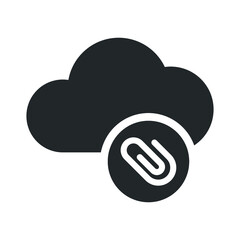 Cloud attachment icon