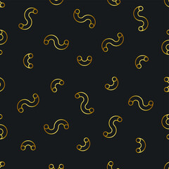 Seamless vector golden repeat geometric pattern. Golden geometrical 10 eps background for fabric, cover, textile, design, banner.