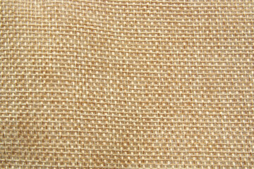 Burlap sack textile as background	