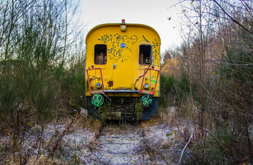 Raeren
an abandoned train station in Belgium