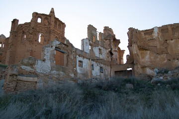 ruinas pueblo abandonado de Belchite-5