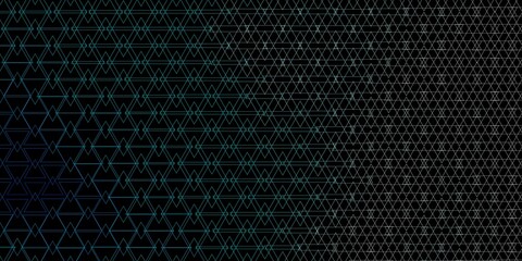 Dark BLUE vector layout with lines, triangles.