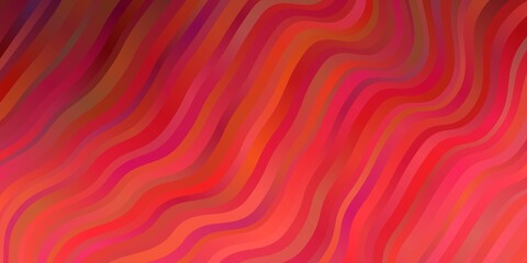 Light Red vector layout with wry lines.