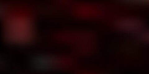 Dark red vector abstract blur backdrop.