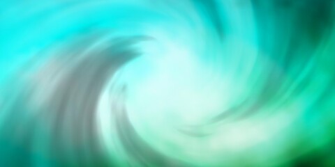 Obraz premium Light Blue, Green vector pattern with clouds.