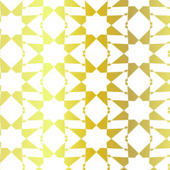 Seamless vector golden repeat geometric pattern. Golden geometrical 10 eps background for fabric, cover, textile, design, banner.