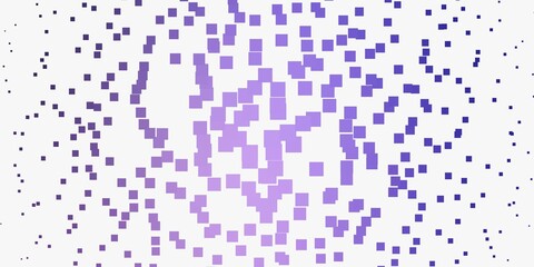 Light Purple vector backdrop with rectangles.