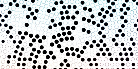 Dark Blue, Red vector template with circles.