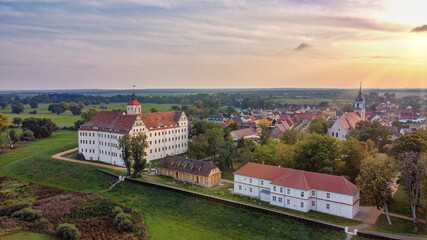 Schloss Pretzsch an der Elbe, Sachsen, Deutschland